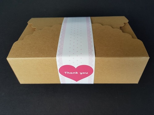 [띠지/띠종이] 땡큐(소)-세로형